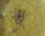 A picture of step 1 of Banana Bonda.