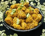A picture of step 8 of Drumstick Leaf Muthia.