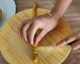A picture of step 4 of Namkeen Gatte Snacks.