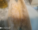 Foto del paso 2 de la receta: Bocadillo de jamón serrano con aceite de oliva