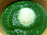 Crema de espinacas y brócoli