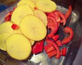 A picture of step 1 of All in potato gratin.