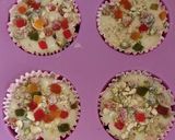 A picture of step 8 of "Eggless Fruits and nuts pineapple muffins".