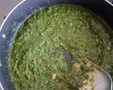 A picture of step 5 of Shahi rani palak paneer.