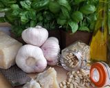 Foto del passaggio 2 della ricetta Lasagnette con basilico al pesto