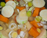 Foto del paso 1 de la receta: Puré de verdura con pollo (para 8 meses hacia delante)
