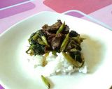 Foto langkah ke 3 dari resep Tumis Sapi Babuncis 🍲-SapiBayamBuncis- #KitaBerbagi.