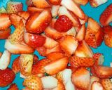 A picture of step 2 of #स्ट्राॅबेरीजूस Strawberry 🍓 juice.
