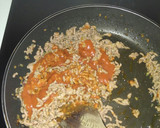 Foto del paso 3 de la receta: Hojaldre relleno de carne picada con salsa barbacoa