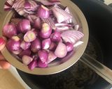 A picture of step 4 of Bisi bele bath.
