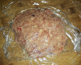 Foto del paso 3 de la receta: Hamburguesa rellena con queso