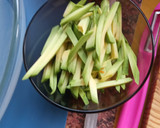 Foto del paso 2 de la receta: Rollitos vietnamitas fríos de salmón ahumado y quinoa