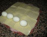 Foto del paso 3 de la receta Rollo de carne picada relleno en salsa