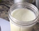 A picture of step 2 of Pineapple lemonade iftar special.