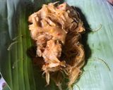 รูปขั้นตอนการทำที่ 5 ของ ห่อนึ่งไก่ใส่วุ้นเส้นกับหน่อไม้ดอง