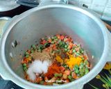 A picture of step 4 of Quinoa Khichdi.
