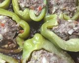 Foto del paso 4 de la receta: Morrones rellenos de carne molida