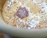 A picture of step 4 of Ferrero Dalgona coffee #dalgonacoffeechallenge.