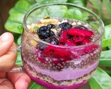 A picture of step 6 of Chia Dra-Ja vu parfait.