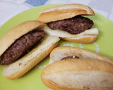 Foto del paso 4 de la receta: Mini hamburguesas en pulguitas de pan