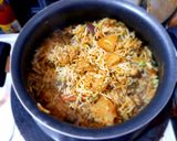 हैदराबादी दम बिरयानी (hyderabadi dum biryani reicpe in Hindi) रेसिपी चरण 6 फोटो