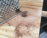 Foto del paso 5 de la receta Acelgas y espinacas salteadas con setas y jamón ibérico