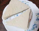 Foto del paso 2 de la receta: Sándwich de fiambre y queso de cabra