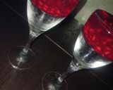 عکس مرحله 2 از دستور ژله انار معلق🍷