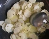 A picture of step 1 of Arbi Ki Subzi { Taro Root } Winter Special.