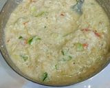 A picture of step 2 of Leftover Poha chilla With Fresh Veggies.