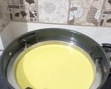 A picture of step 1 of Dhokla Pizza.