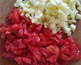 Lecsós, füstös csirkemell recept fázis 2 fotója