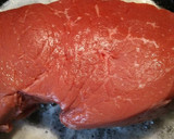 A picture of step 3 of Buttered Roast Beef.