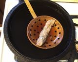 A picture of step 3 of California Farm Frikandel Sausages.