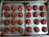 Salsa con albóndigas