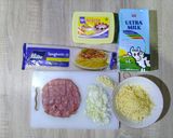 Foto langkah ke 1 dari resep Creamy Spagetti Carbonara (Tanpa Telur) / Spagetti Alfredo.