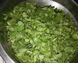 A picture of step 3 of Fenugreek paratha.