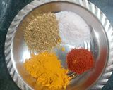 A picture of step 6 of Shahi paneer.