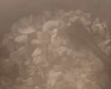 A picture of step 6 of Magiritsa with Chicken and Fresh Mushrooms.