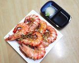 Hình bước làm 4 của món Tôm sú hấp sả