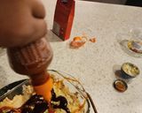 A picture of step 5 of Smashed Potatoes.