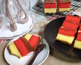 Foto langkah ke 6 dari resep Bolu Merah Putih.