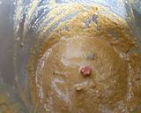 A picture of step 4 of Prawn & Mushroom Xacuti.