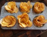 A picture of step 13 of Potato Roses.