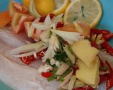Foto langkah ke 2 dari resep Ikan Dori Tim Lemon (menu diet).