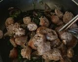 A picture of step 4 of Creamy wholegrain mustard and sausage pasta.