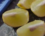 A picture of step 2 of Nimbu achaar🍋🍋🍋.