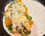 墨西哥卡薩迪亞（Quesadilla) 蛋素起司無油烘餅的食譜步驟5照片