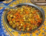 Une image de l'étape 18 de Panais, carottes et navets au curry et bouillon de poularde.