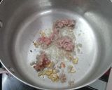 Hình bước làm 2 của món Canh bí đỏ thịt bằm vò viên